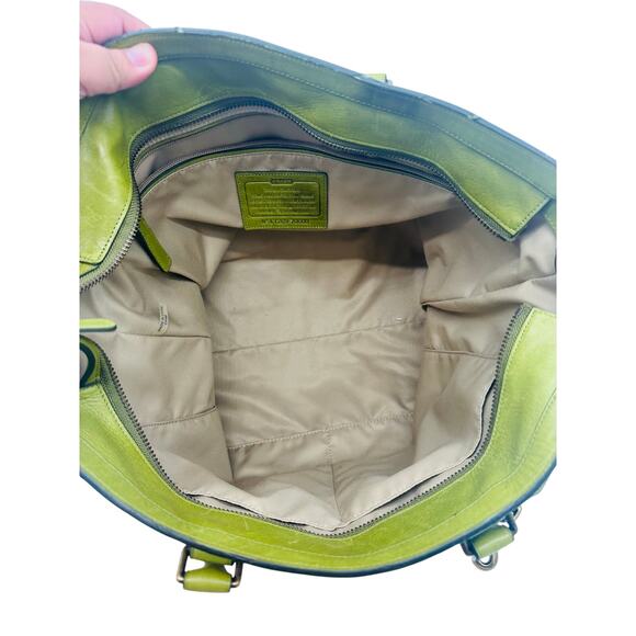 Coach MBK Leather Weekend Tote - Picture 6 of 12